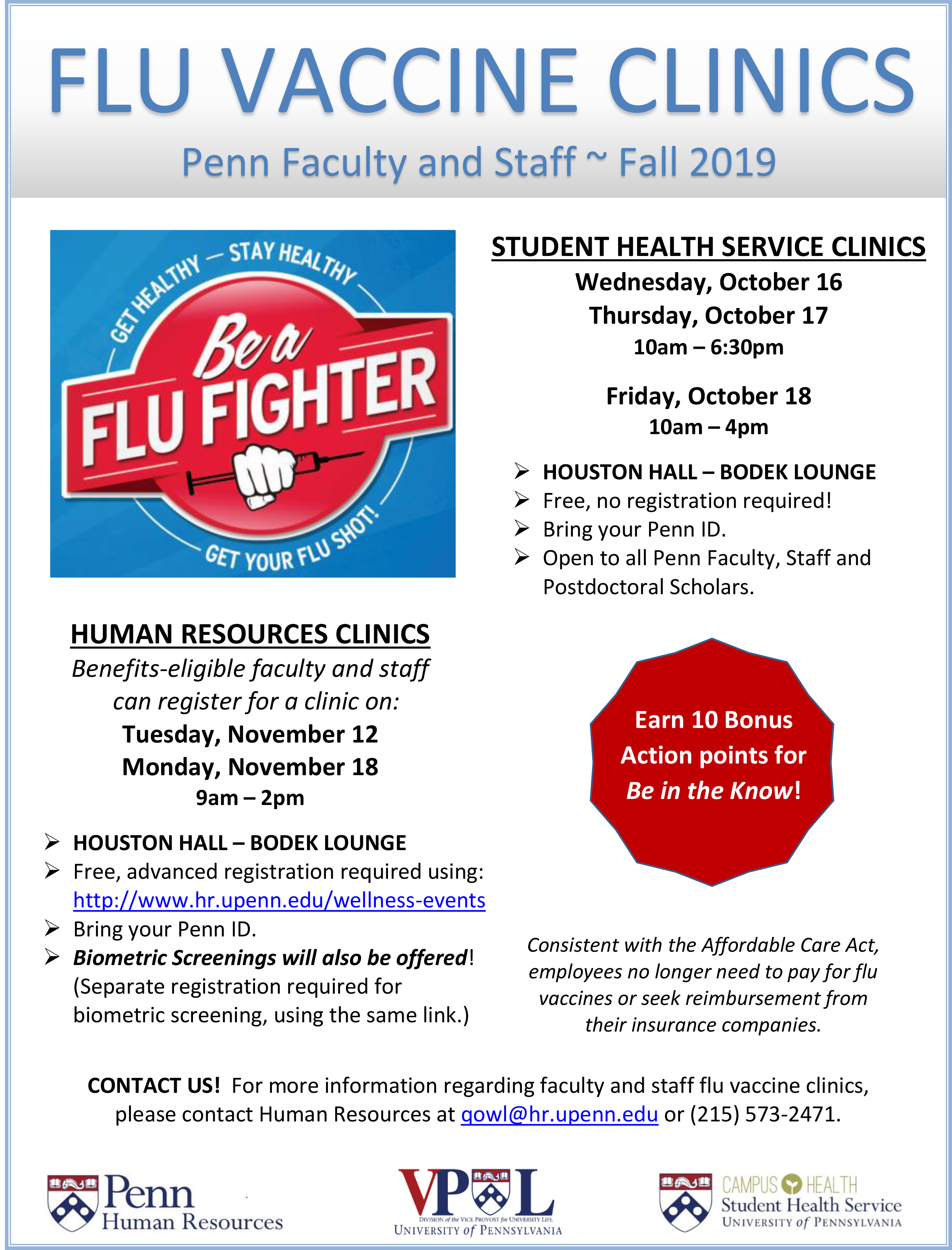 Flu Vaccine Flyer Template