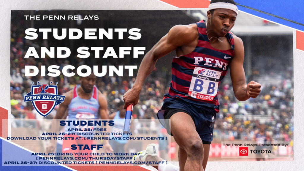 Penn Relays Take Your Child to Work Day – Discounted tickets for staff ...